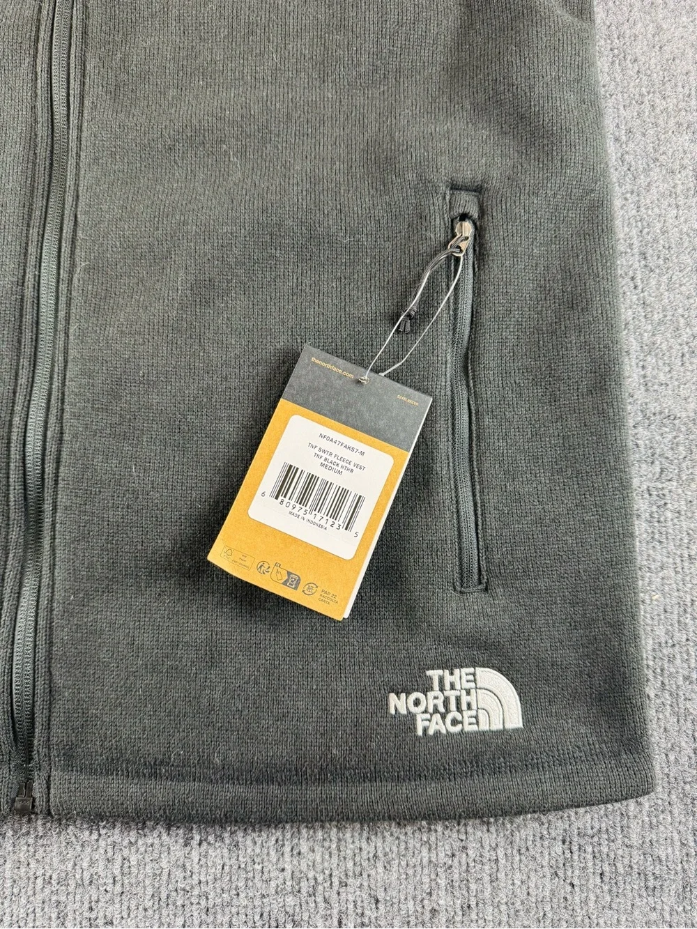 NWT The North Face Men’s Fleece Sweater Vest